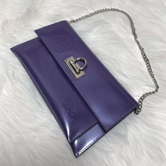 Beijo Handbags - Beijo Purple Clutch Bag